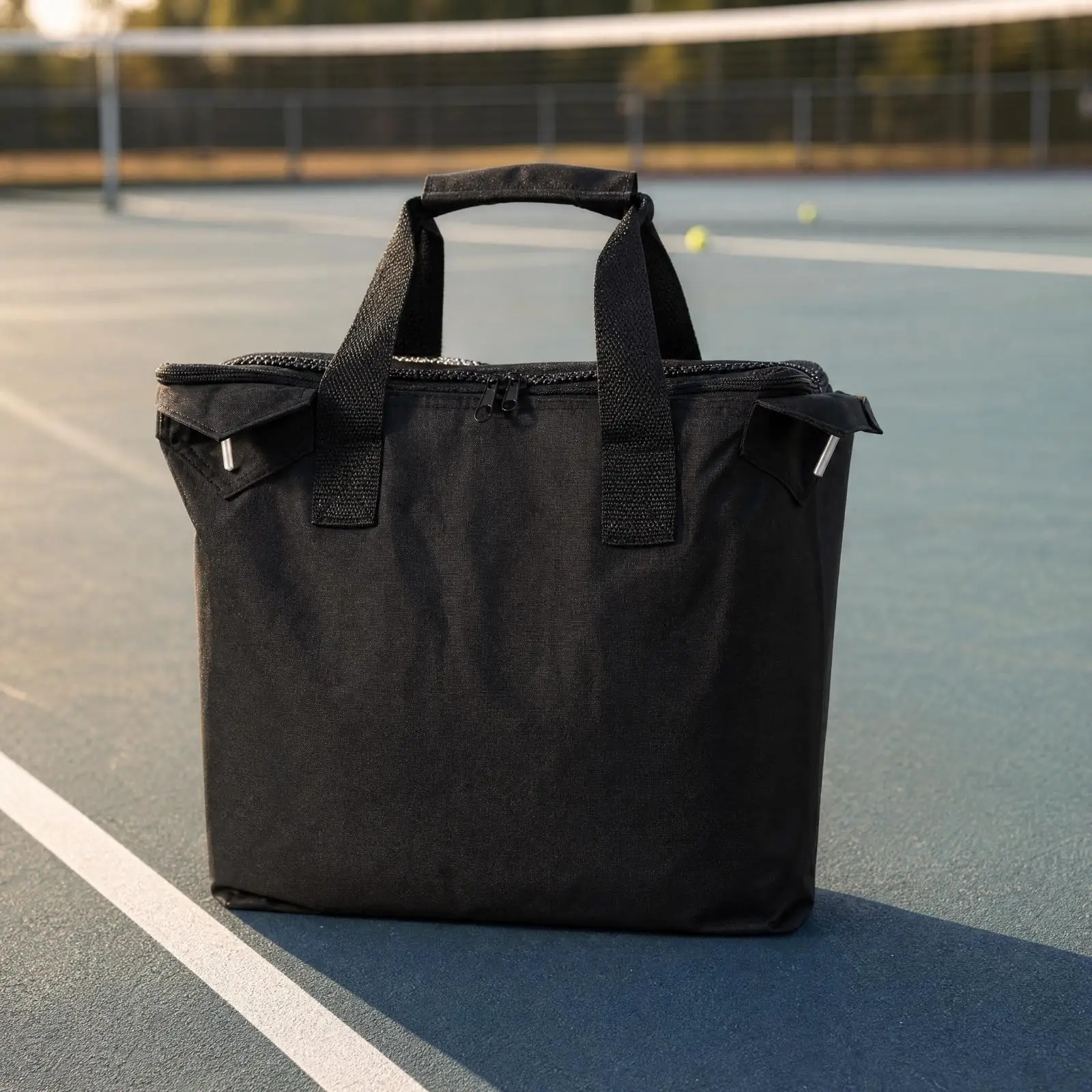 Tennis Ball Bag Versatile Sports Ball Storage Bag Reflective for Sportspeople, Coaches, Practice Training Periods, Court