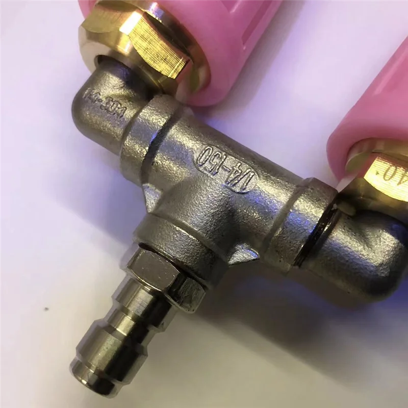 A45F-Hogedrukreiniger Roterende Dual Turbo Nozzle Spray Tip 1/4In 4000PSI Vervanging Nozzle Spray Tip Tuin Schoonmaken tool