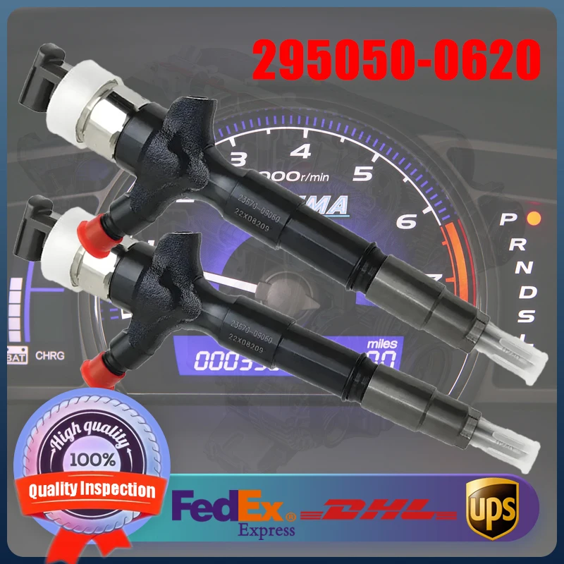 

295050-0620 295050-0800 23670-30420 23670-39425 DCRI300800 Fuel Injector for Toyota Hilux Hiace Dyna 2KD-FTV Engine