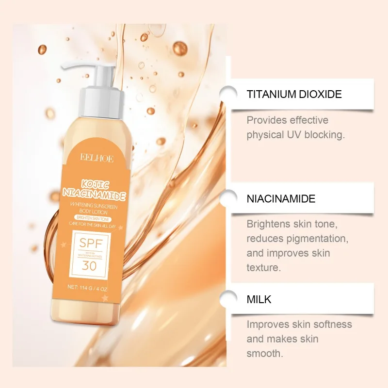 واقي من الشمس SPF 30 + كريم واقي من الشمس للوجه والجسم كريم حماية مضاد للشيخوخة والتحكم في الزيوت وترطيب الوجه والجسم والعناية بإصلاح البشرة