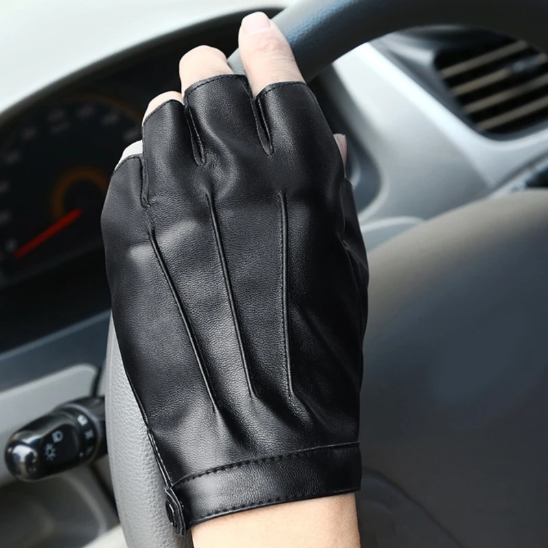 

Y2K Cool Hiphop Gloves Cosplay Party Costume Gloves Motorcycle Riding Gloves DXAA