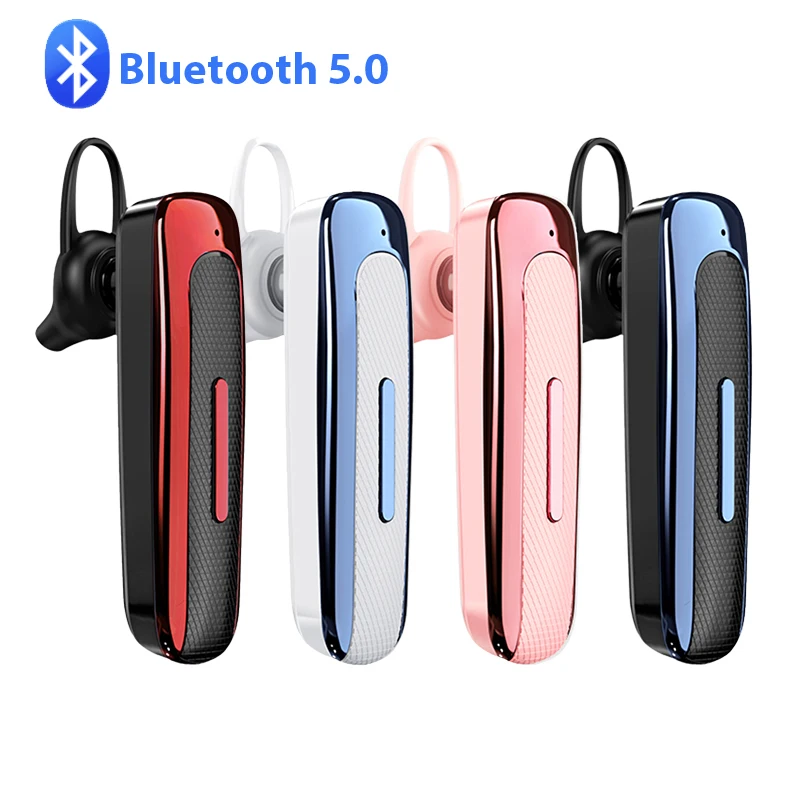 Bluetooth 5.0 Earphone Wireless Headphone Hifi Stereo In-Ear Headset Hook Handsfree for Driving Working Business Headset