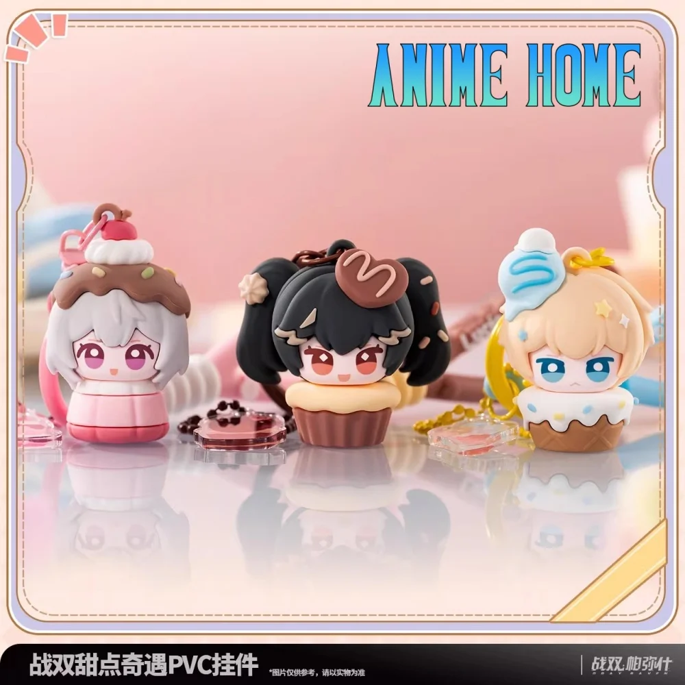 

Game PUNISHING: GRAY RAVEN Lee Lucia Liv PVC Pendant Bag Accessories Cosplay Official Original Gift