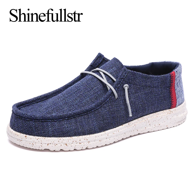 Lightweight Flat Dude Shoes Men Casual Canvas Shoes 2023 Summer Breathable Comfortable Large Size 48 49 50 New Dropshipping