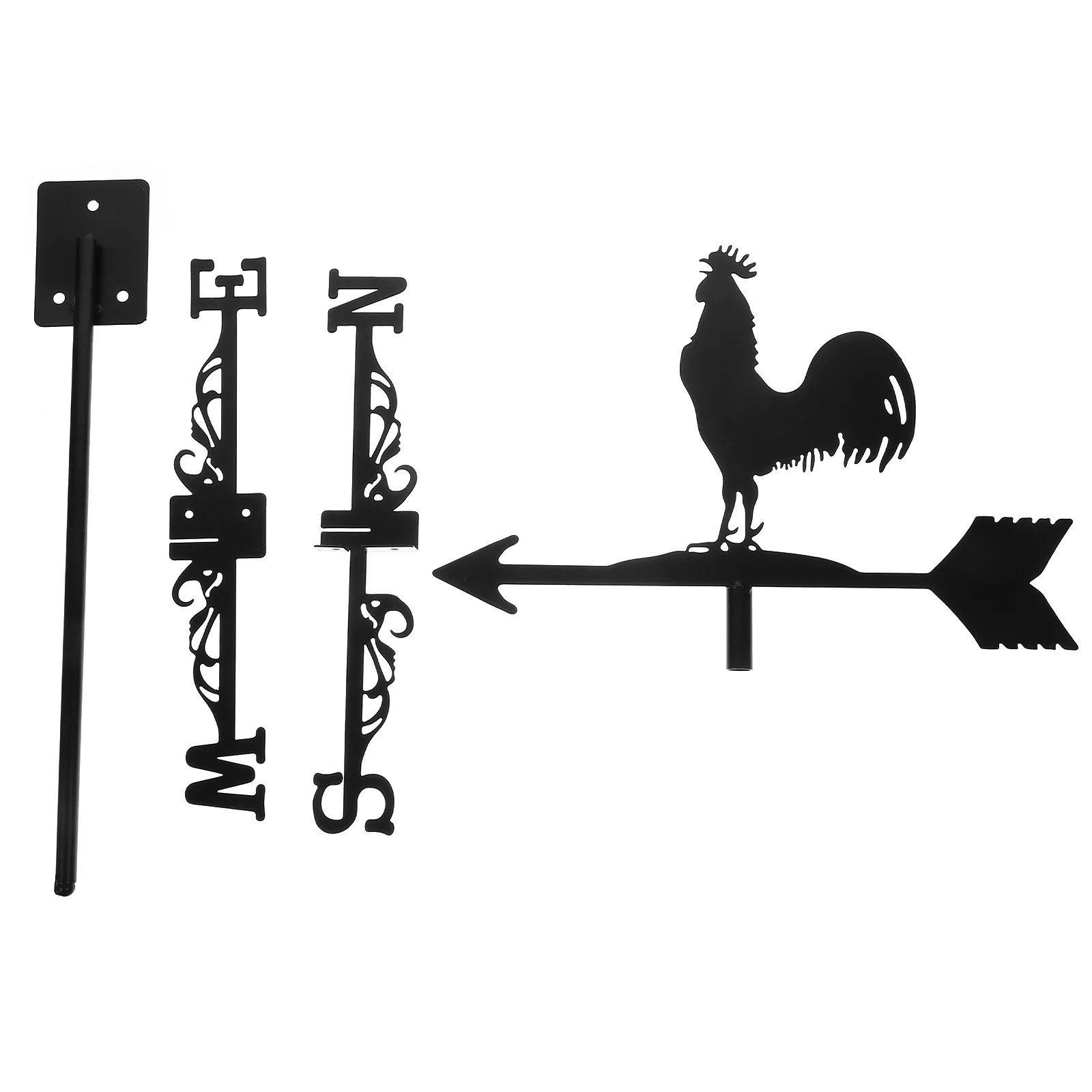 

Roof Weather Vane Lawn Decorations Yard Vanes for Weathervane Outdoor Animal Decorative Iron Ground