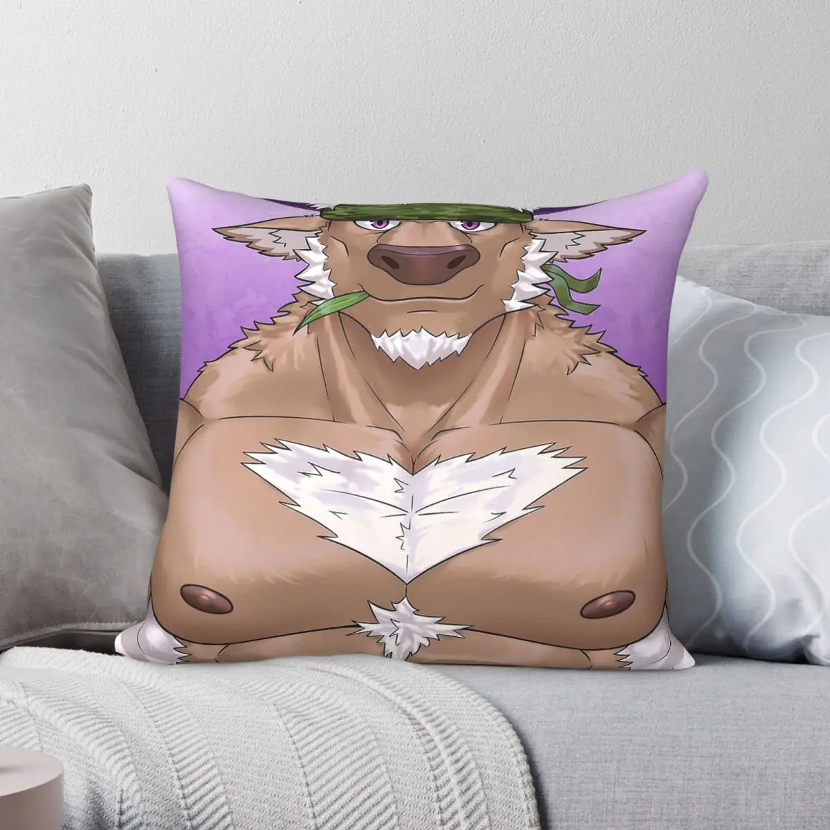 Tokyo Afterschool Summoners Shennong Pillowcase Polyester Linen Velvet Pattern Zip Pillow Case Sofa Seater Cushion Cover 45x45