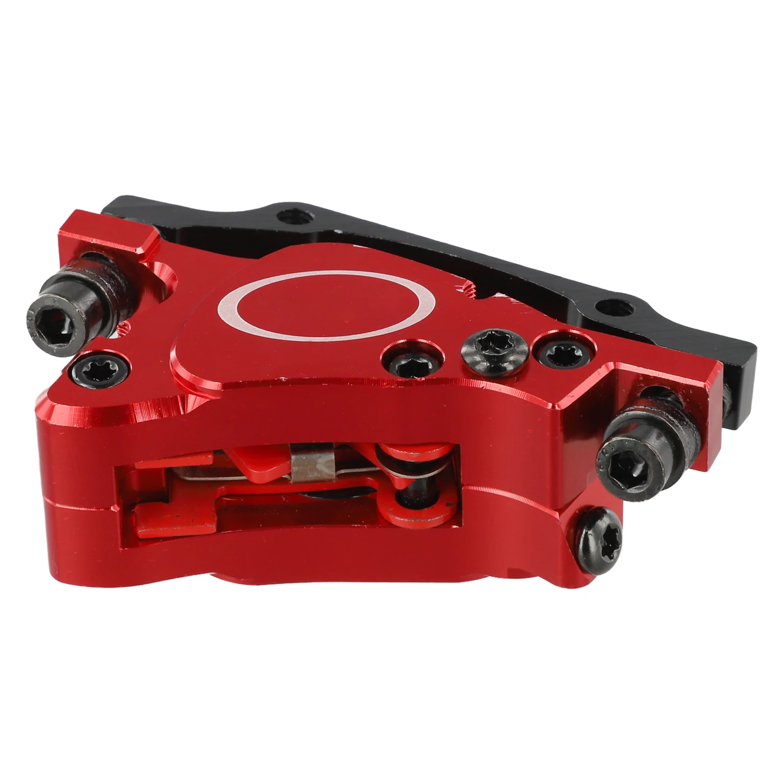 

Electric Bike Brake Caliper Replacement 51MM Install Distance Compatible with 6MM/8MM Brake Tubes Designed for Mineral Oil