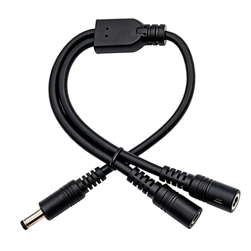 One-to-Two Power Splitter Cable, DC5.5 x 2.1 mm, 30 for Devices