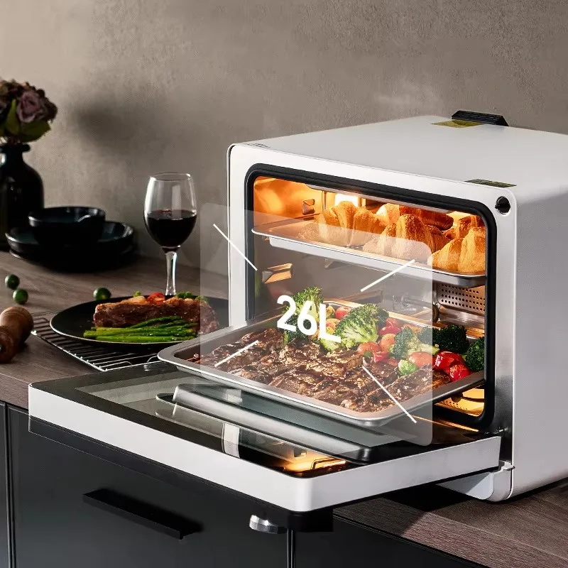 Digital Control Combi Oven, Stainless Steel Multifunctional Air Fryer, CE Certified Commercial Cooking Machine