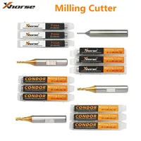 Xhorse CONDOR MINI Plus máquinas cortadoras de llaves automáticas fresa broca de carburo XP005 XP007 XC002 1,0/1,5/2,0/2,5mm