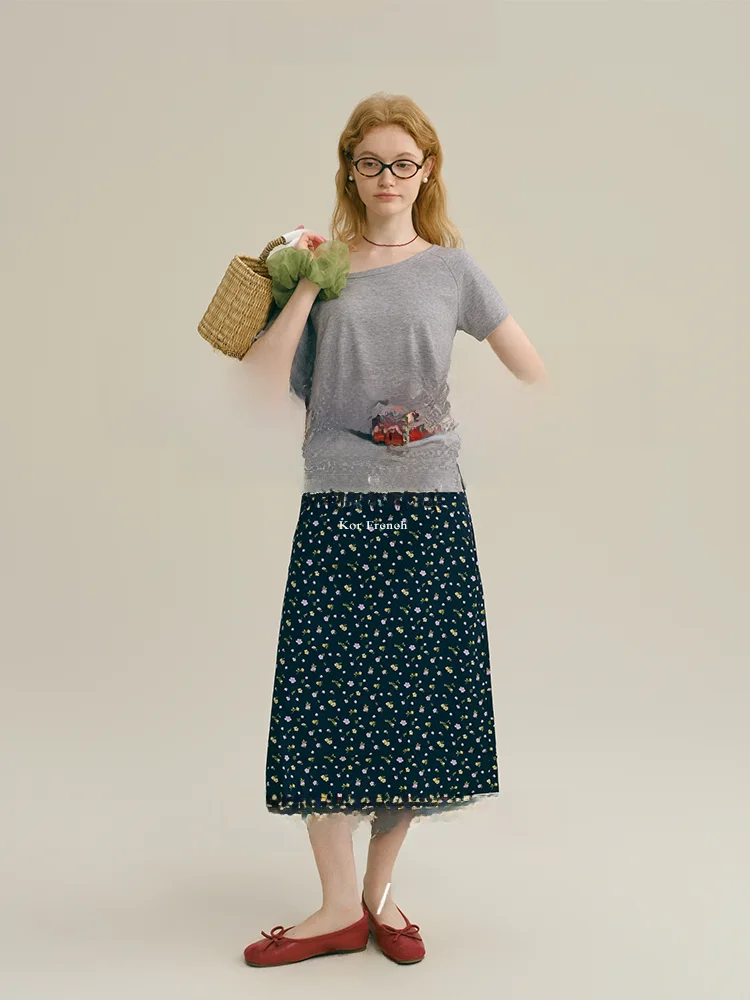 

Rina Berry Collection Dr irt f Skirt Set Casual Sle Knitted Gingham Pattern ort Sve Women's Faion