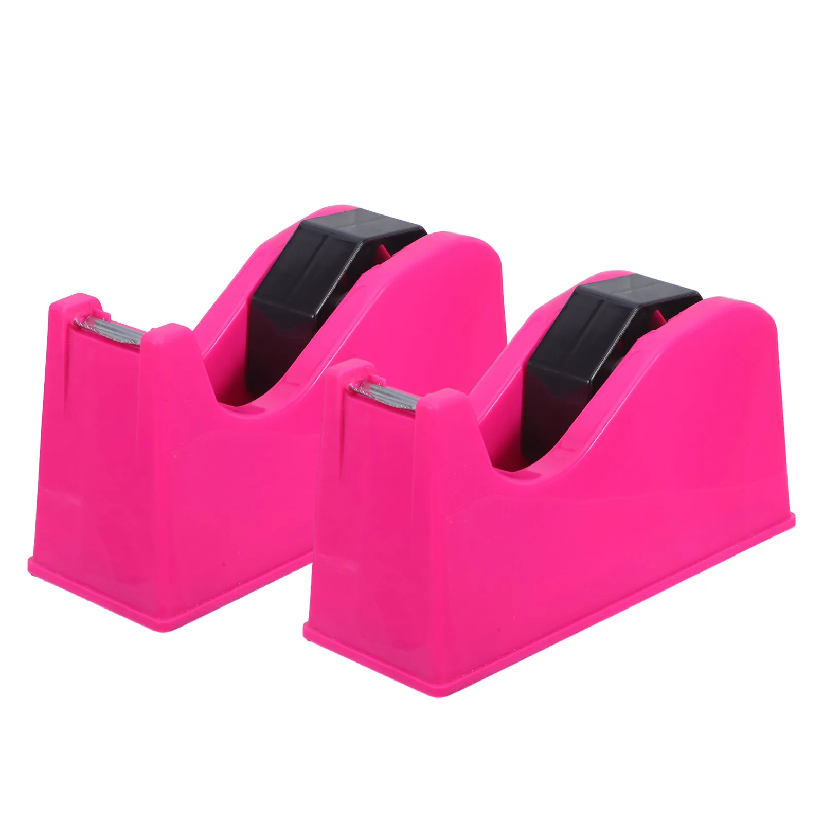 2 pcs Holder Dispenser Desktop Office Tape Halloween Christmas New Year Desk Tape Dispenser Desktop Tape Dispenser Cutter