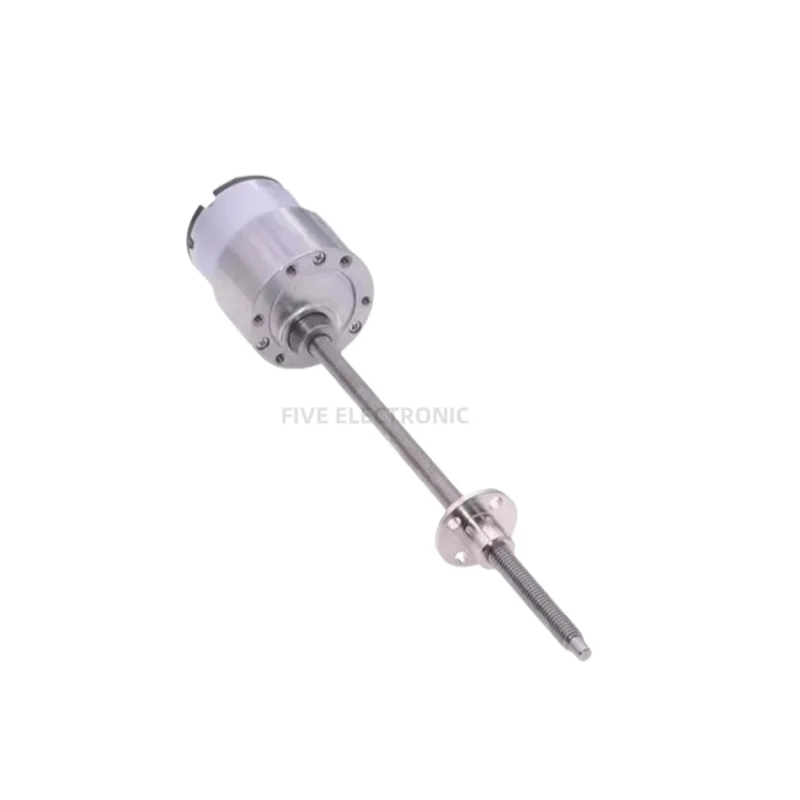 

12V JGB37-520 Micro DC Speed Motor 50mm Screw Shaft Flange Eccentric Shaft Motor