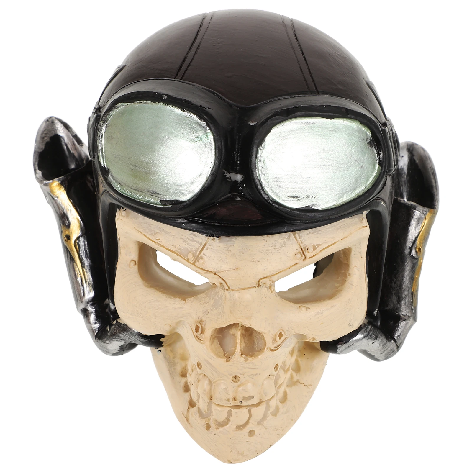 

Fish Tank Skull Ornament Resin Aquarium Skull Cave Betta Fish Hideout Shrimp Shelter Decor Aquarium Decor Shrimp Shelter