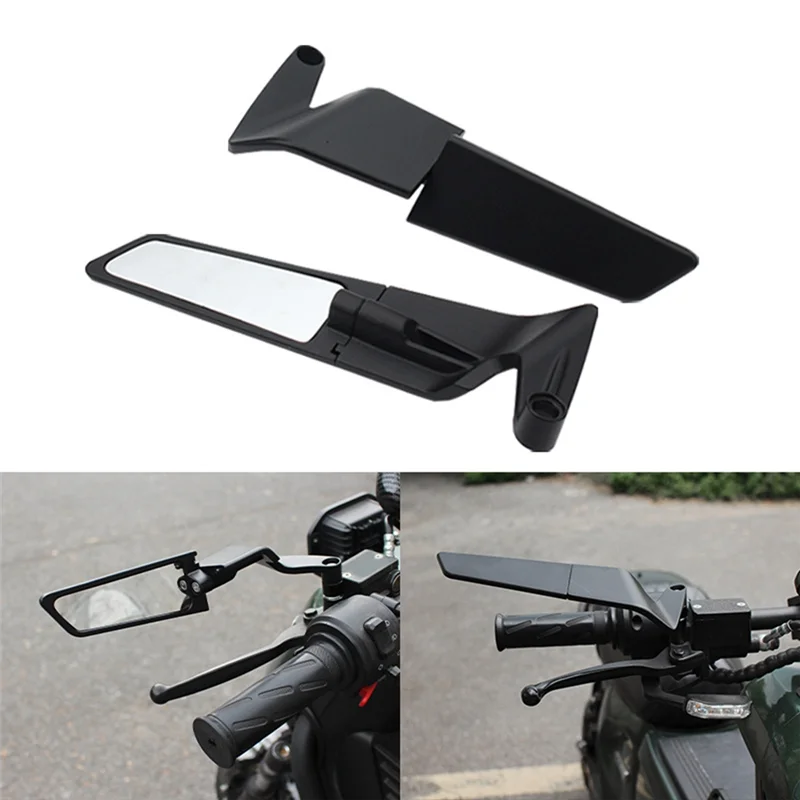 Rearview Mirror Universal Rearview Mirror Reflector For Kawasaki Yamaha Honda  Wind Blade Mirror Modified Rearview Mirror