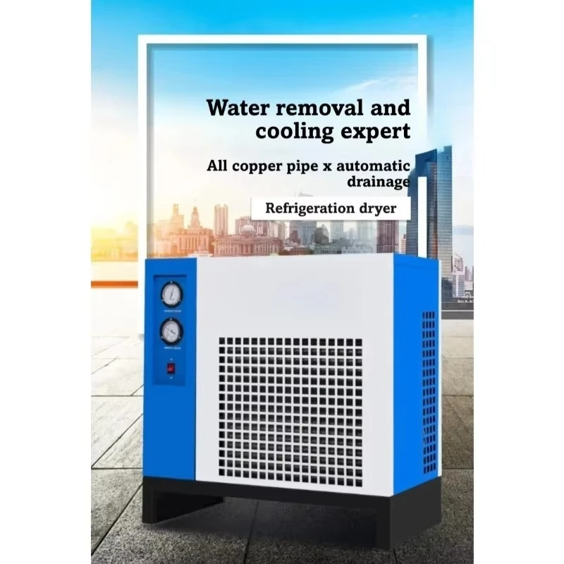 For Air Compressor Industrial Automatic Water Re-moval Equipment Refrigerated Air Dryer Compressed Air Dryer