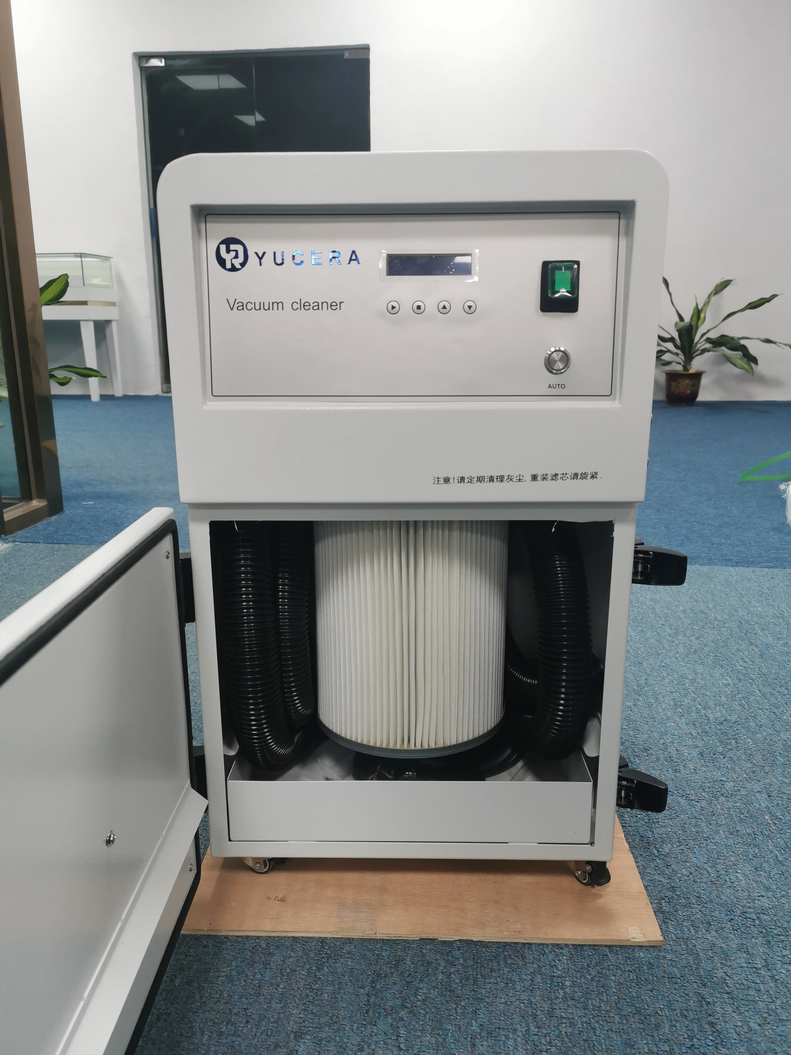 YUCERA Vacuum Cleaner R-407 Silent Lab Zirconia Block Milling Machine Dust Collector