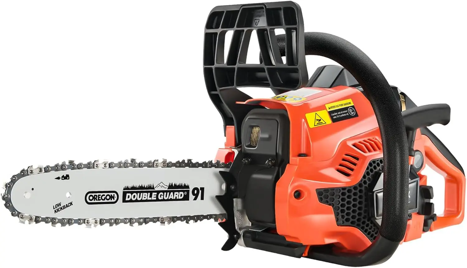 

Gas Chainsaw Powered 38CC 14 Inch Chainsaw For Tree Trimming Wood Cutting 1.6 HP Handheld Chain Saw Gas With Automatic Oiler Bir