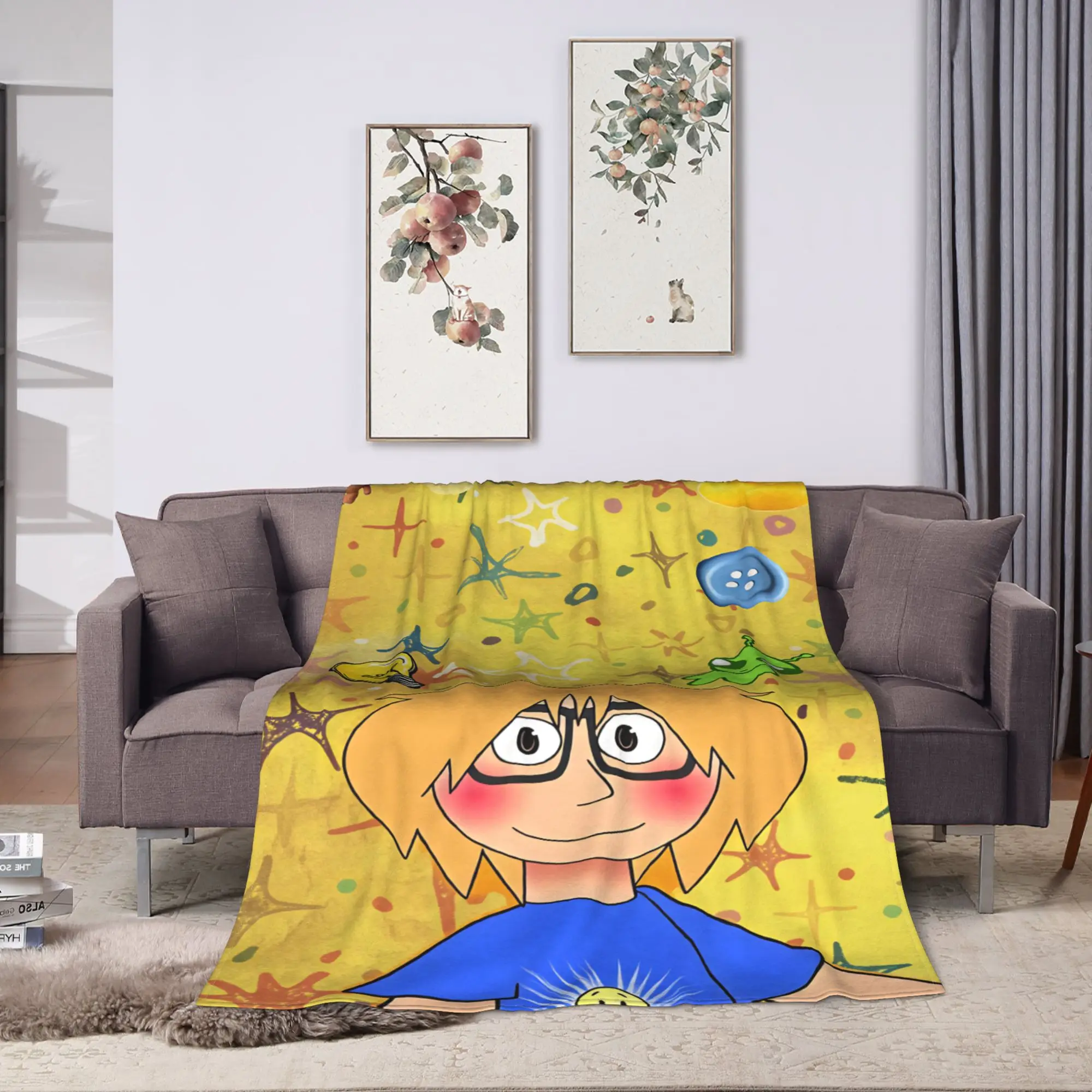 Fact Attack Adventures Blankets Winter  Warm Comfy Bedding Throws For Girls Home Decor Flannel Bedspread Bed Cover