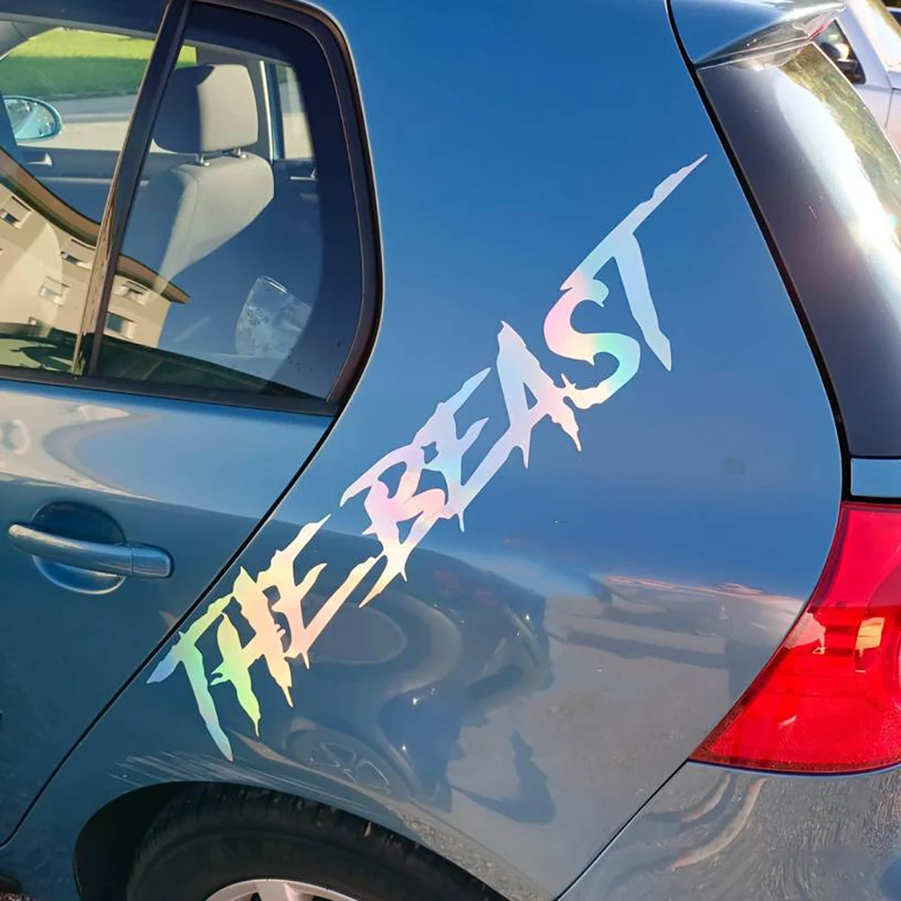 The Beast Decals Car Stickers, Automobile Motorbike Trucks Windows Bumper Waterproof Vinyl Decal