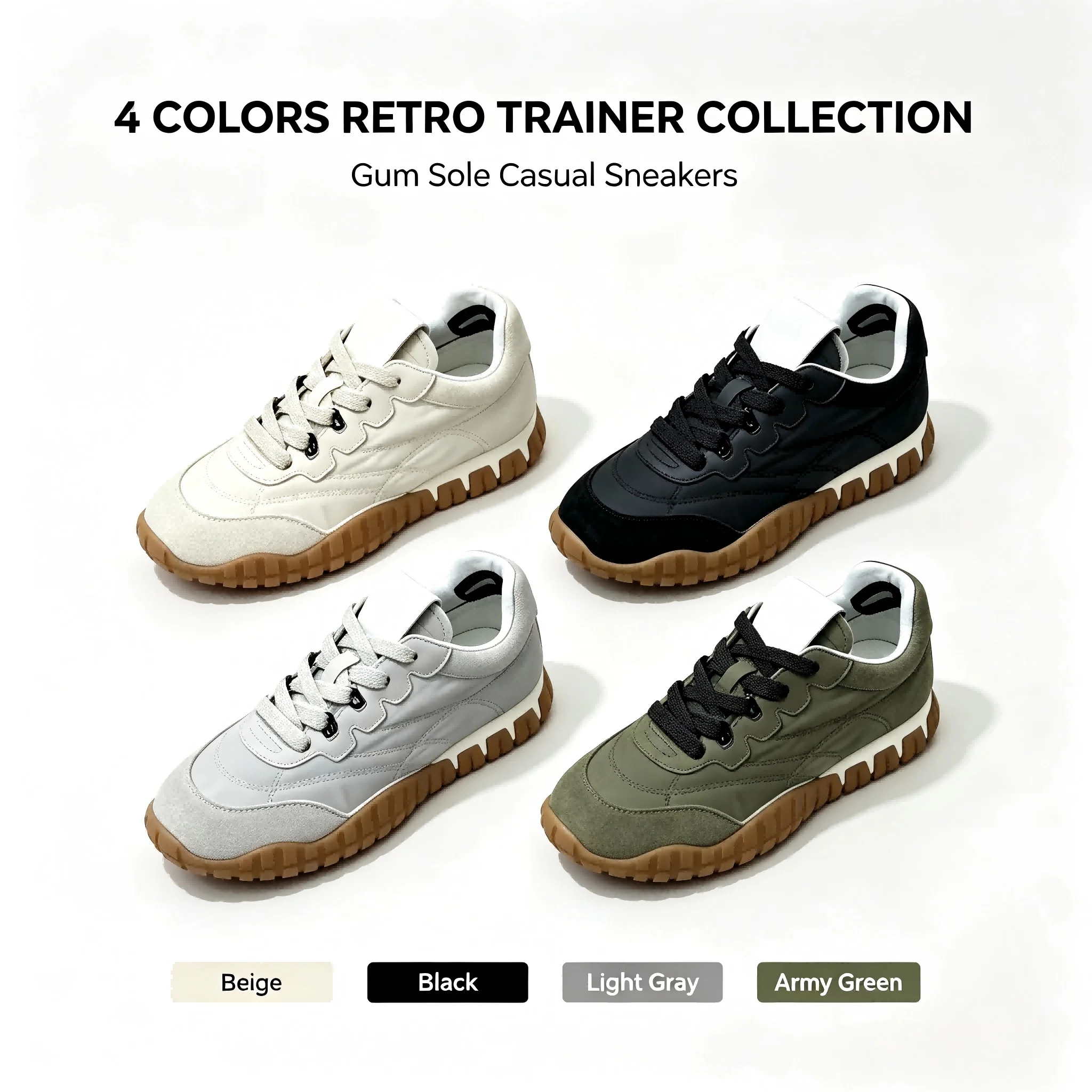 Top-brand Women's Athletic Shoes, Height-increasing, Durable Running Shoes, Outdoor Hiking and Casual Shoes, Luxury Gifts. view 3