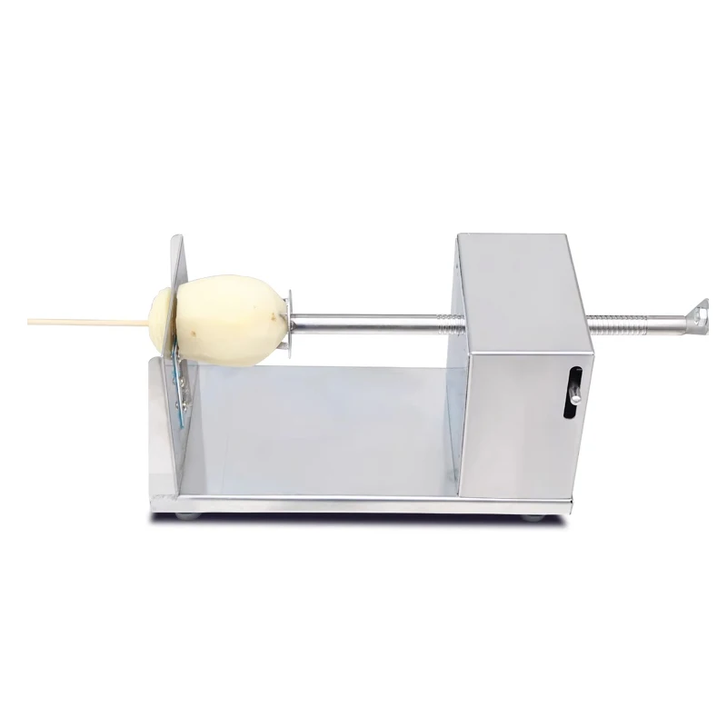 

Hand Rotating Potato Tower Machine Manual Potato Cyclone Potato Chip Machine Tornado Potato Machine Cyclone Potato Tower Machine