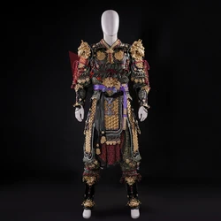 New Game Black Mythes Wukong Cosplay Costume Set Hair Crown Armor Shirt Pants Cosplay Halloween Costume Custom Made