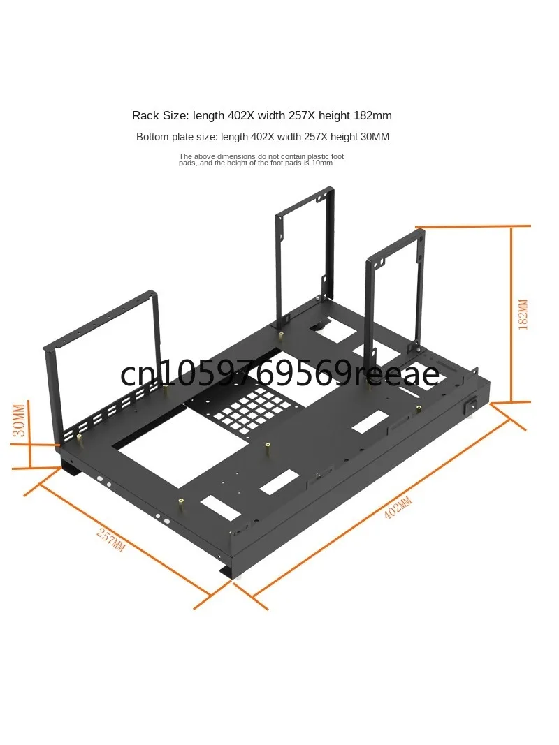 Open Chassis X79x99 Single-Channel ATX Mainboard Bracket Stand-down Portable Support Water-Cooled Rack