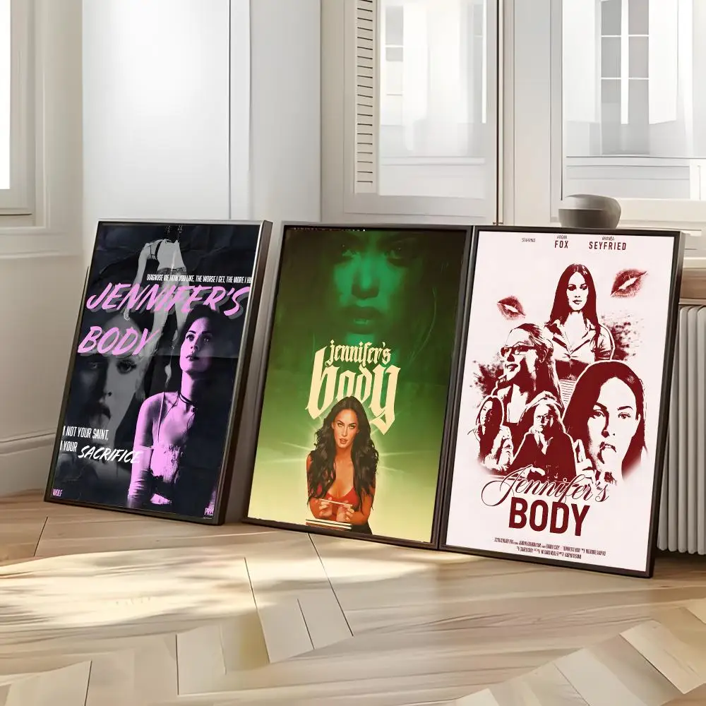 horror comedy J-Jennifer's Body Poster Distinct Home Decor Concepts Chic Indoor Art Pieces