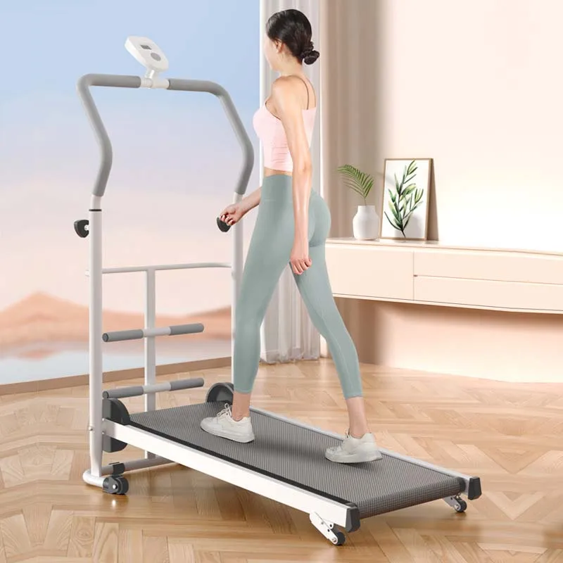 

Wholesale High Quality Home Use Foldable Treadmill Machine High Quality Durable LED Screen Manual Folding Running Walking Motor