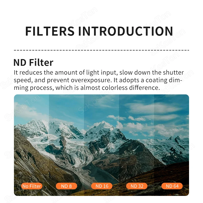 For DJI Avata 2 ND NDPL Filter Set MCUV CPL ND8 ND16 ND64 ND8PL ND16PL ND32PL ND64PL Filter For DJI Avata 2 Accessories