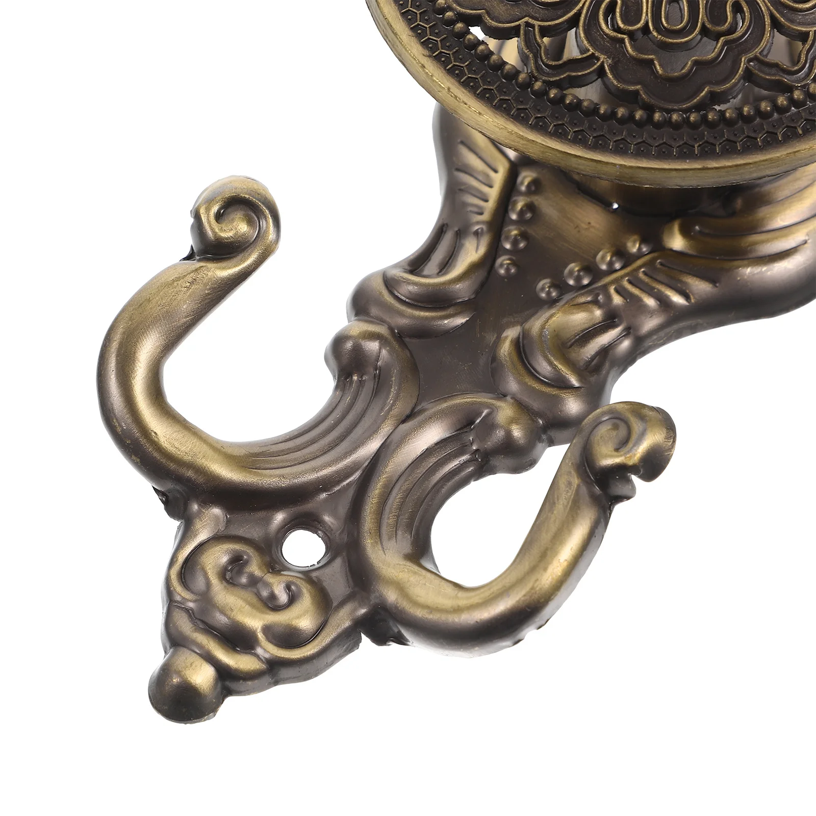 2 قطعة مجموعة خطافات حفر المياه خمر شماعات الستائر الزخرفية خطافات سبيكة أنيقة للحمام نافذة الاستحمام المنزل