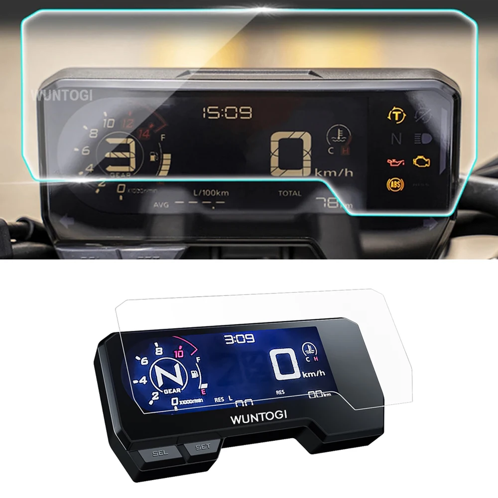 

Защитная пленка для экрана приборной панели мотоцикла, защитная пленка от царапин для HONDA CBR500R CB500F CB500X CBR650R CB650R