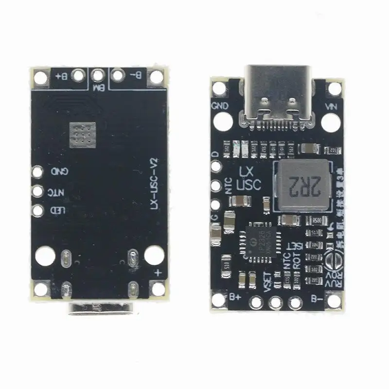3.7V Li-ion Battery 5V Boost Charging Module for 2/3-Series Li-ion Batteries with QC Fast Charge Support 10PCS