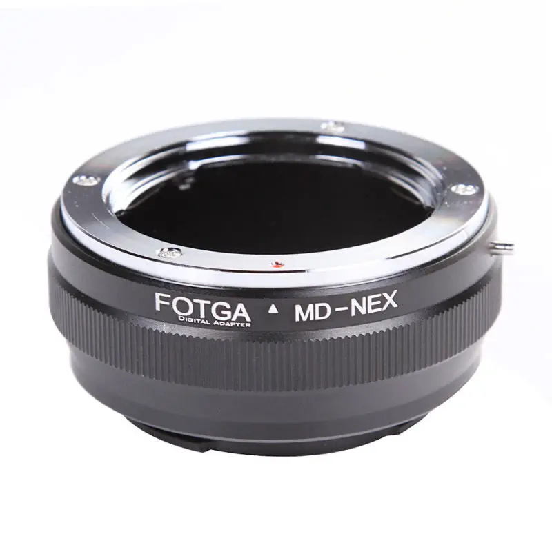 MD-NEX Adapter Ring for Minolta MC/MD Lens to Sony NEX-5 7 3 F5 5R 6 VG20 E-mount MD-NEX Adapter Ring Metal Adapter Ring Black