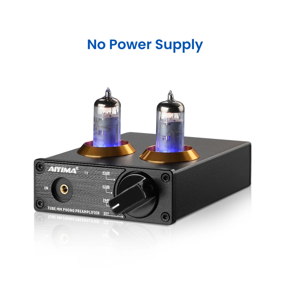 Aiyima Hifi Vacuüm 6A2 Buis Mm Phono Voorversterker Vinyl Platenspeler Stereo Buis Pre Amp Versterker Draaitafel Fonograaf Diy 1