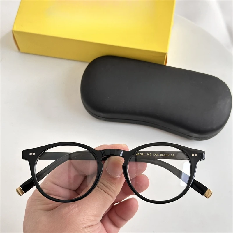 Glasses Frame for Men Lemtosh FRANKIE Oval Retro Vintage Optical Computer Prescription Glasses Frame For Male Female Eyewear