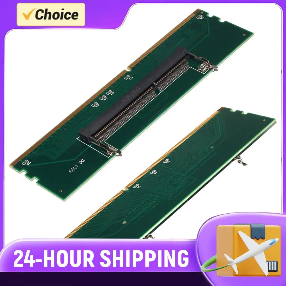 Laptop DDR3 To Desktop Memory Connector Cards Converter Adapter Only Support 1.5V DDR3 Memory Card Converter Tester