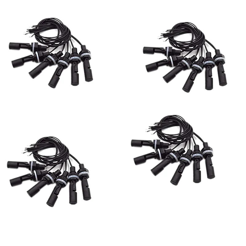 

ABSE-24 Pieces Side Mounted Horizontal Liquid Float Switch Water Level Sensor