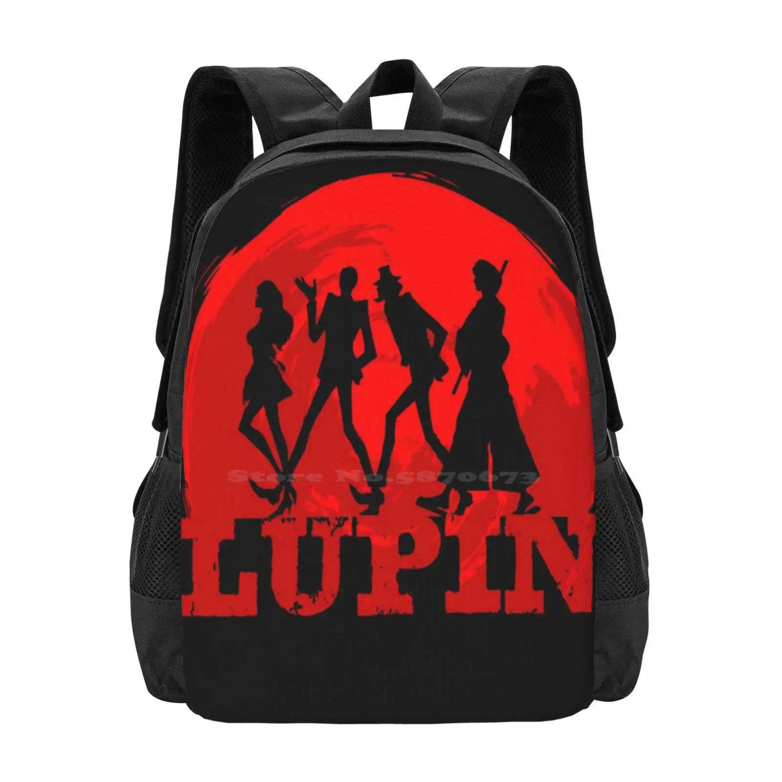 Lupin Iii Hot Sale Schoolbag Backpack Fashion Bags Lupin The 3Rd Lupin 3 Lupin The Third Arsène Lupin Iii Daisuke Jigen Goemon