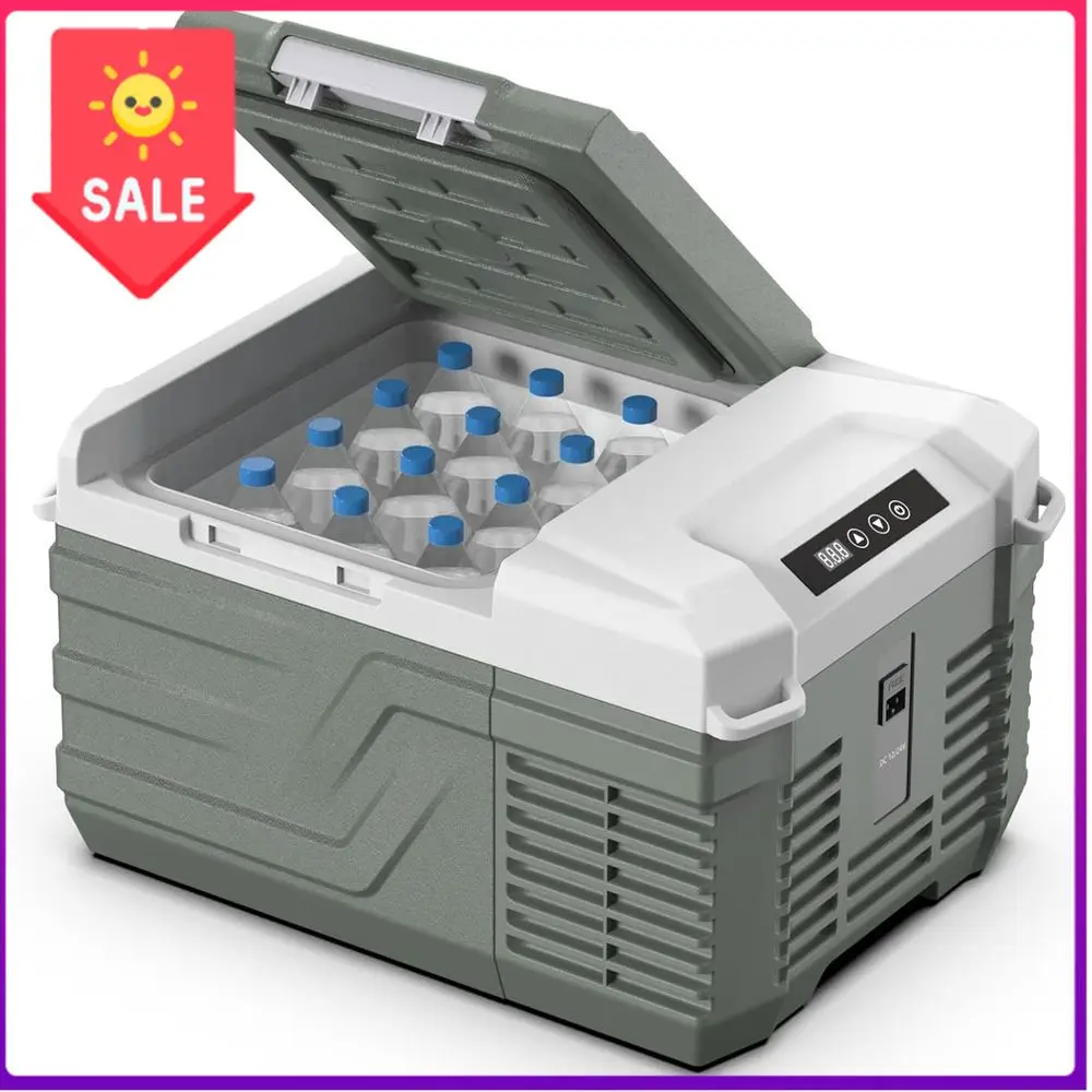 

Бестселлер: Портативный автомобильный холодильник/морозильник на 10 кварт (12/24 В постоянного тока), подходит для автодомов, внедорожников, кемпинга, питание от сети 110-240 В переменного тока (-4°C) ℉ до 68 ℉ )