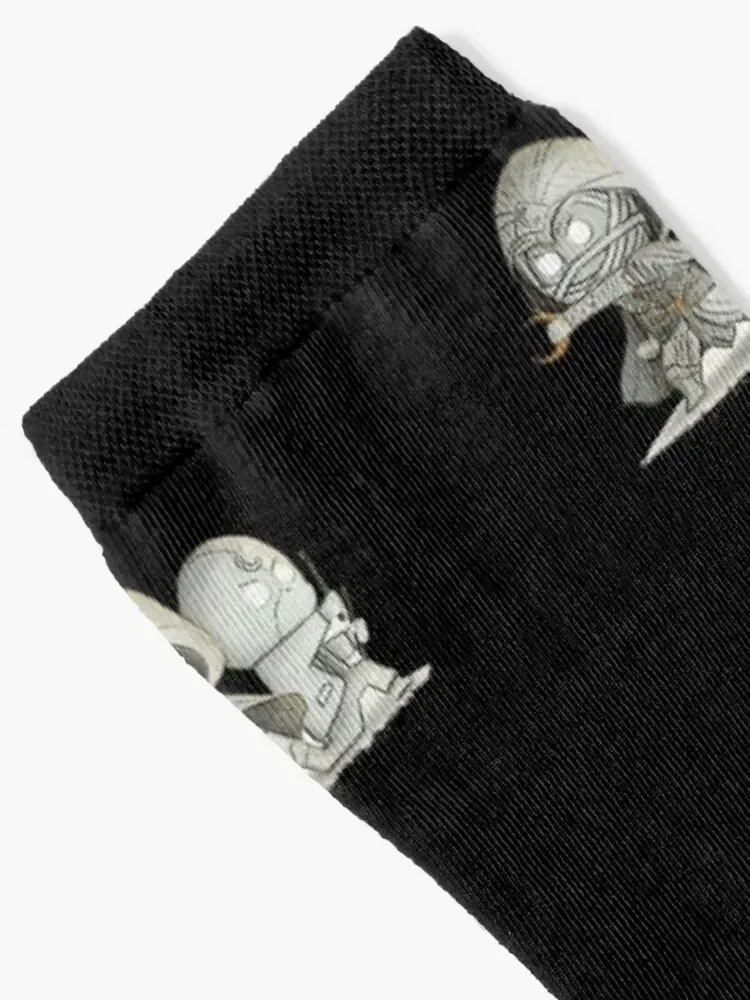 Moonknight Classic Tshirt - Steven Grant Sticker Socks essential designer brand Socks Girl Men's