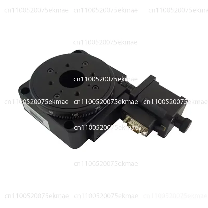PX110-100 Electric Precision Rotary Table Stepping Motor Direct Drive Worm Gear Rotary Table