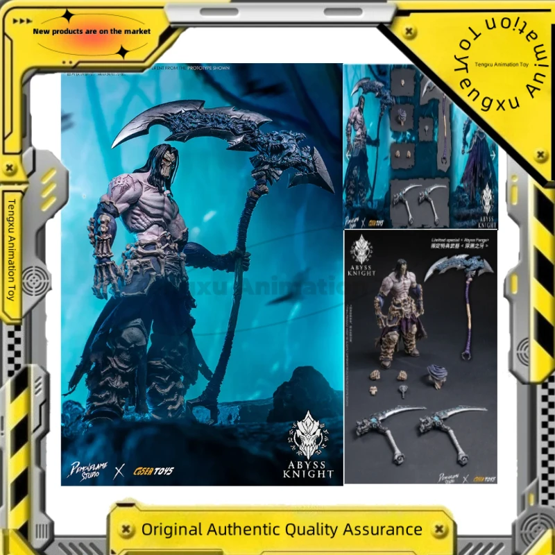 【السلع البقعة】الأصلي PEMCVFLAME STUDIO X COSERTOYS Darksiders 2 الموت المنقولة لعبة مجسمة جمع ABYSS KNIGHT AD-005 1/12