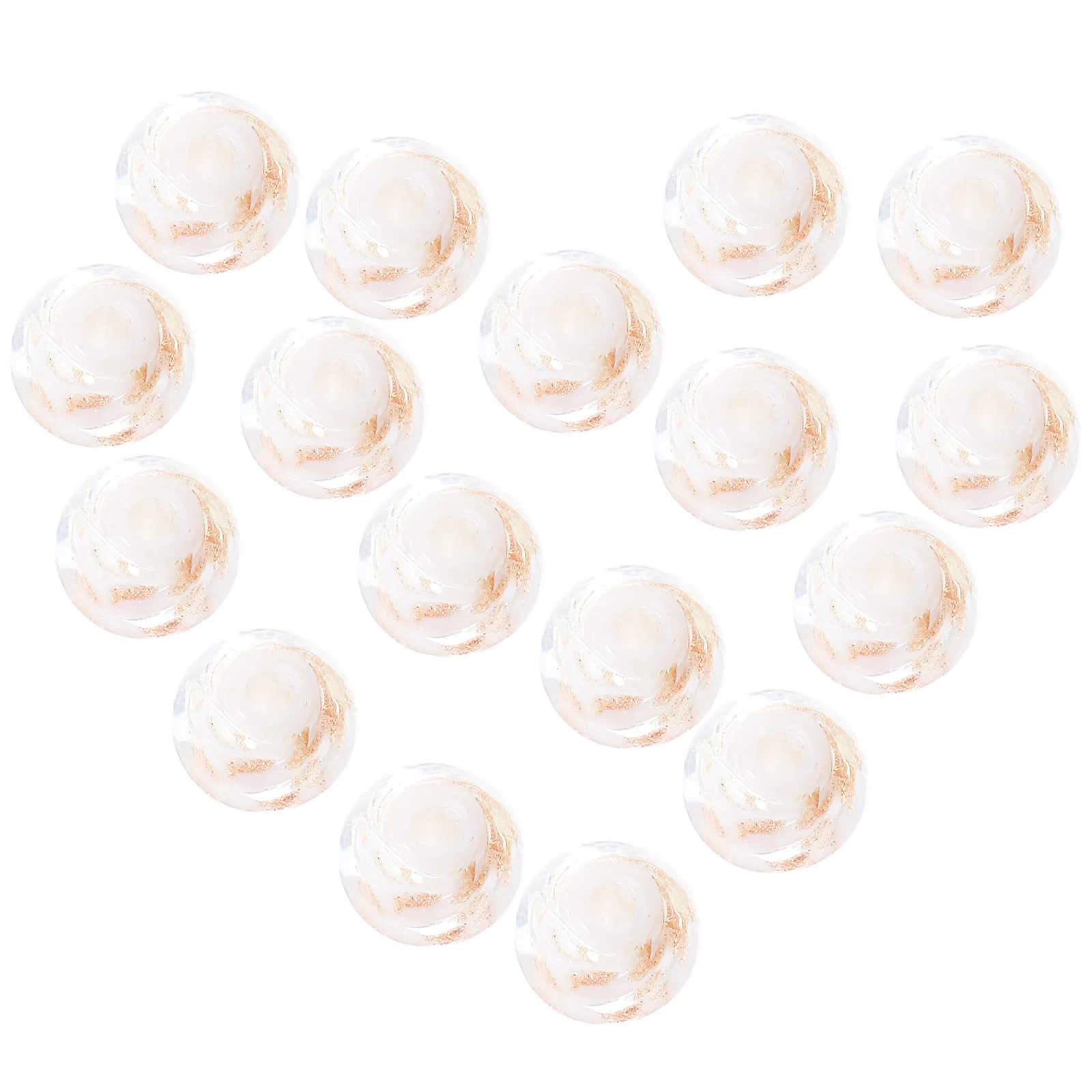 

50 шт. светящихся в темноте стеклянных бусин для рукоделия, бусины-разделители для изготовления украшений, браслетов, ожерелий, поделок, бисероплетения