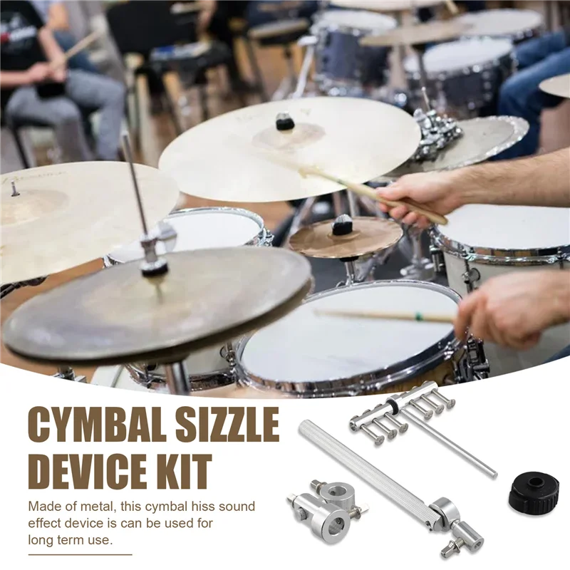 

【Hot Cake】Cymbal Sizzle Device For Rack Drums And Jazz Drums , Jazz Drum Parts Replace Cymbal Sustain Divce