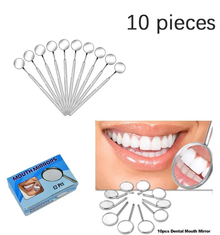 Dental Mouth Mirror Reflector Double Sides Teeth Diagnostic Odontoscope Checking Inside Oral Cavity Hygiene Care Whitening Tool