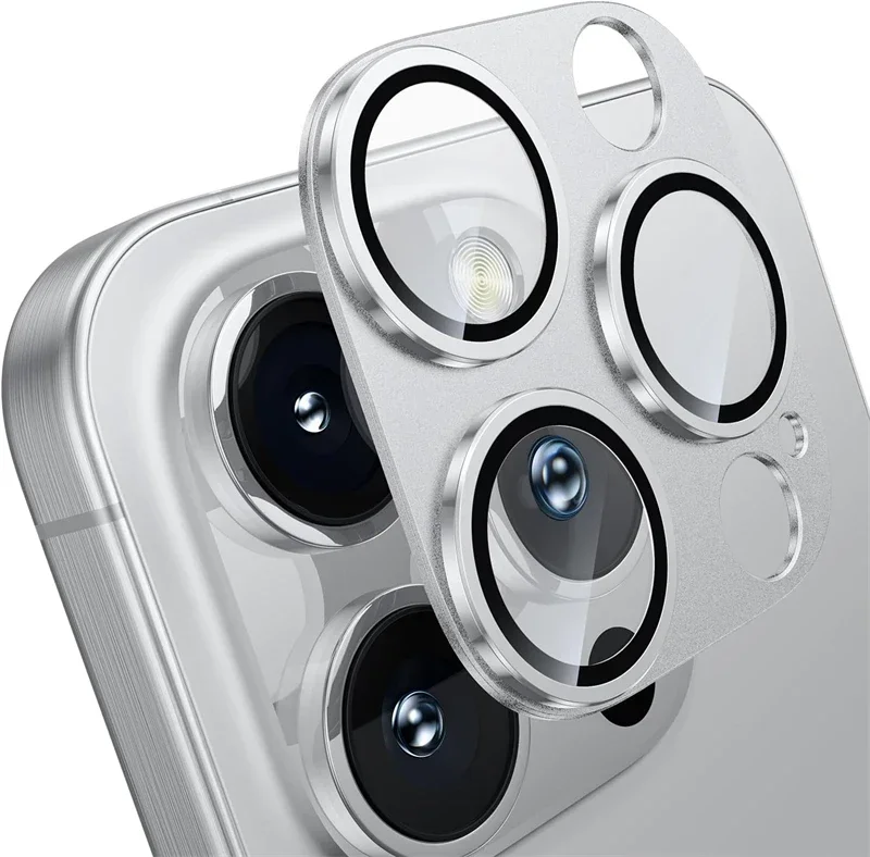 Metallglas-Kameraobjektivschutz für iPhone 17 Air 16 15 14 13 Pro Max Plus 16Pro 17Pro 17Air i17 IPones Objektivabdeckung Zubehör