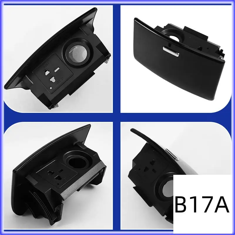 

BT-Rear Storage Box For Ford Edge 2015-2018 Rear Glove Box Rear Ashtray Armrest Rear Cover