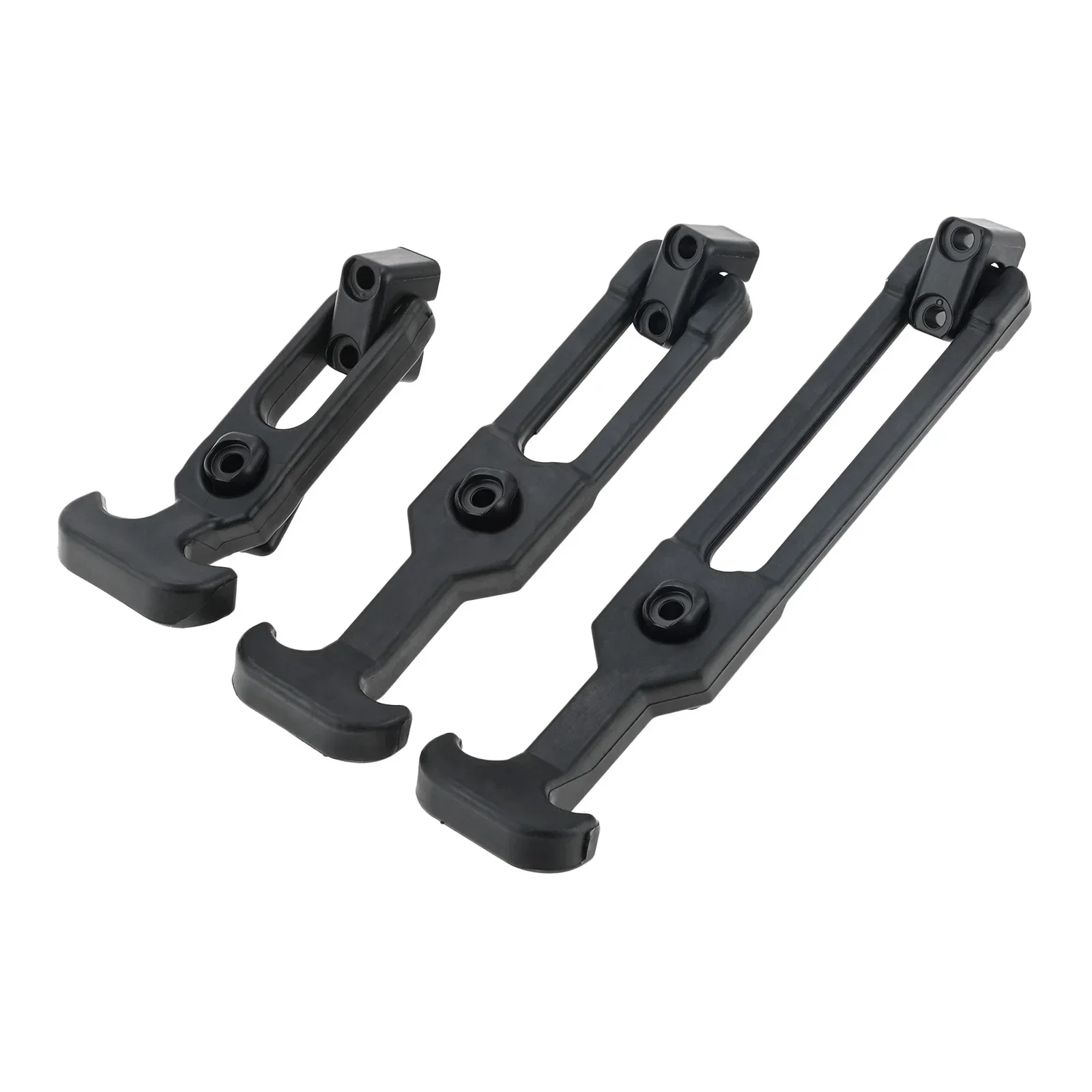 Black T-Handle Rubber Flexible Draw Latches Fit for Toolbox /Cooler/Golf Cart/Farm Machinery T-Toolbox Lock 112/167mm/221mm 1PC view 6